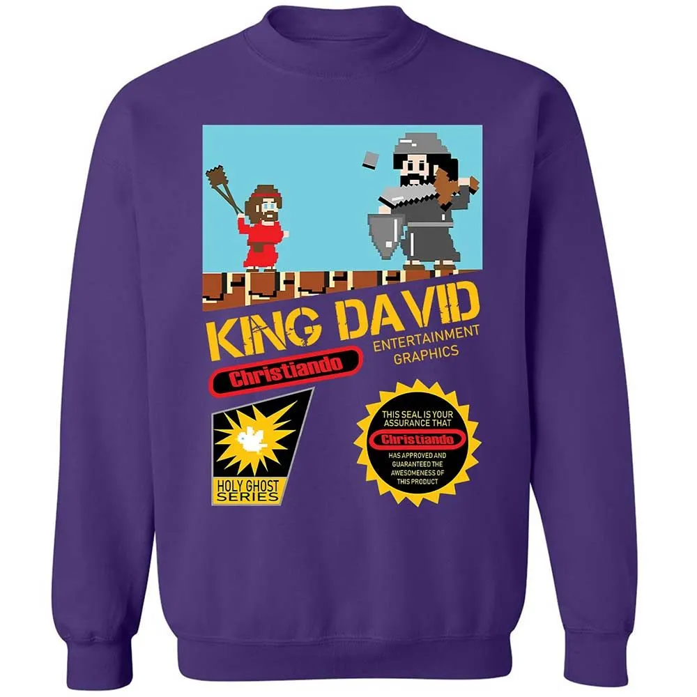 David Vs Goliath Cool Christian - Purple - 11