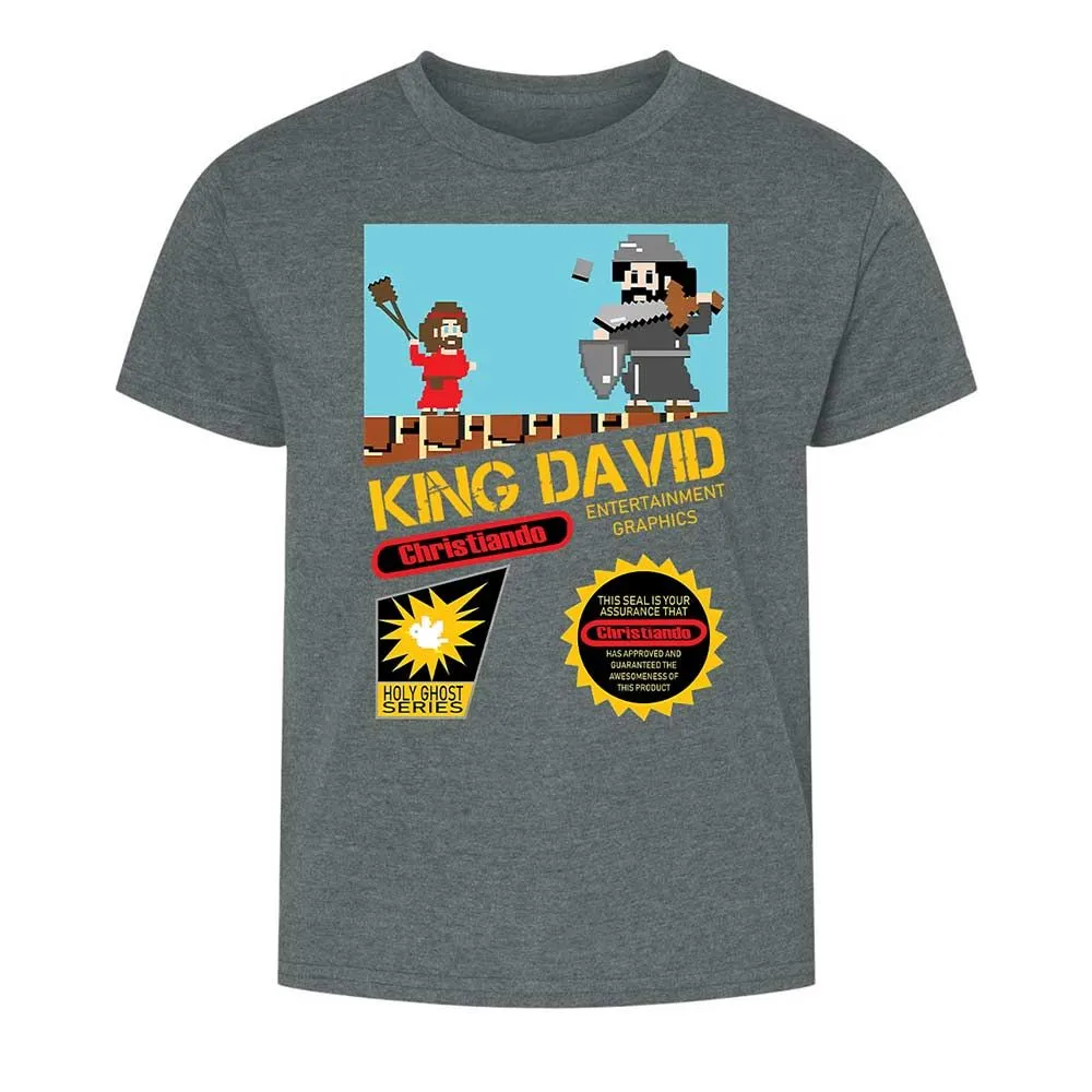 David Vs Goliath Cool Christian - Dark Heather - 10