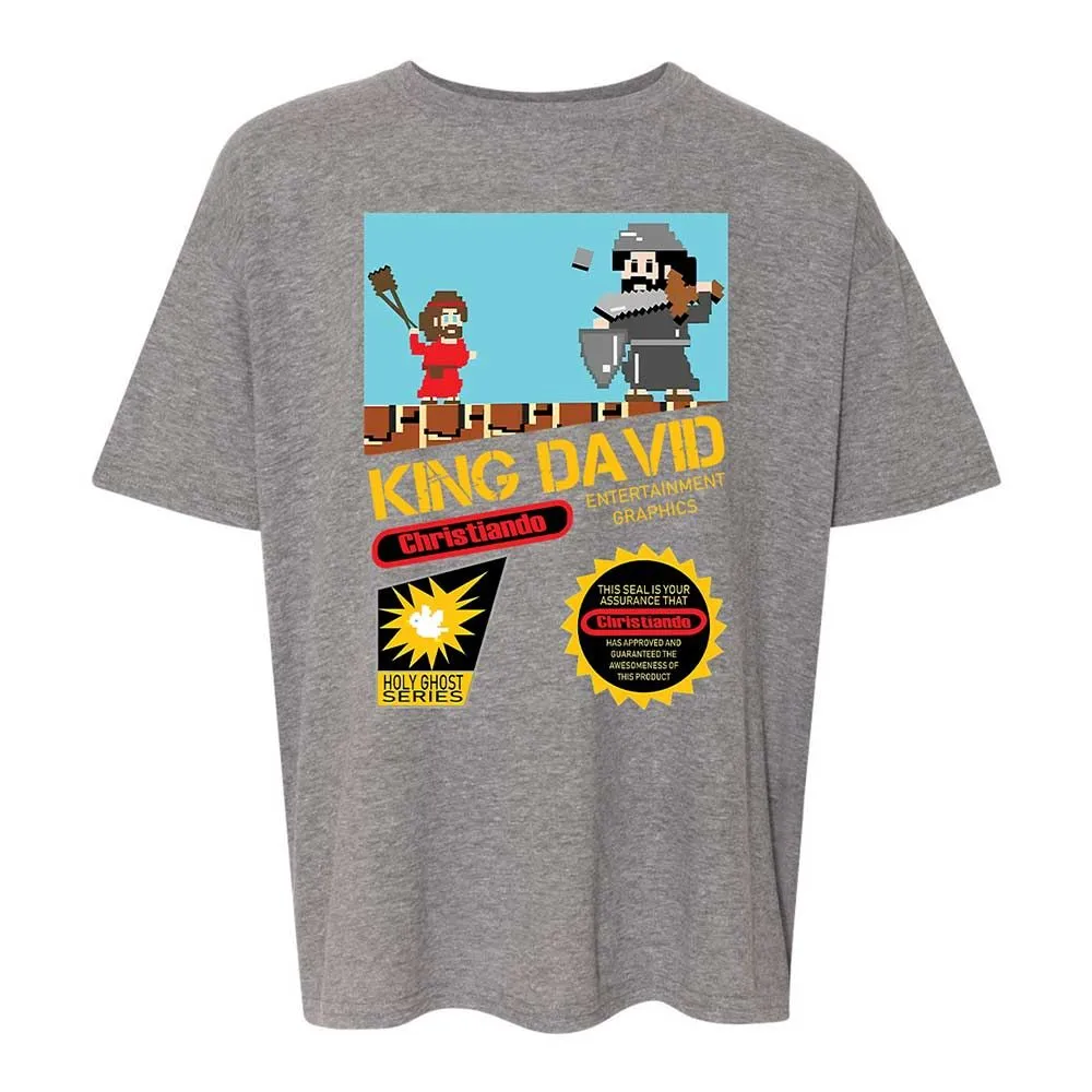 David Vs Goliath Cool Christian - Graphite Heather - 12
