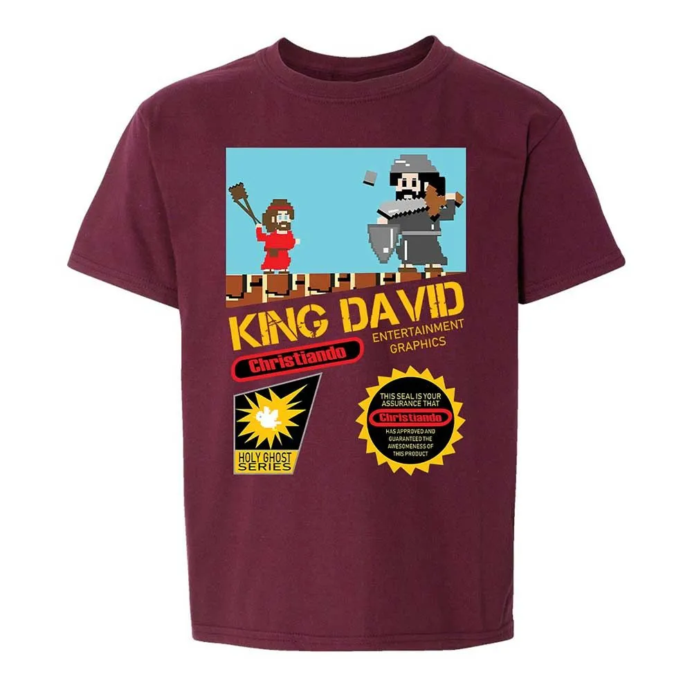 David Vs Goliath Cool Christian - Maroon - 14