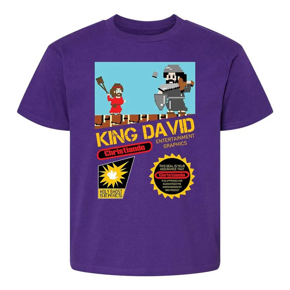 David Vs Goliath Cool Christian - Purple - 17