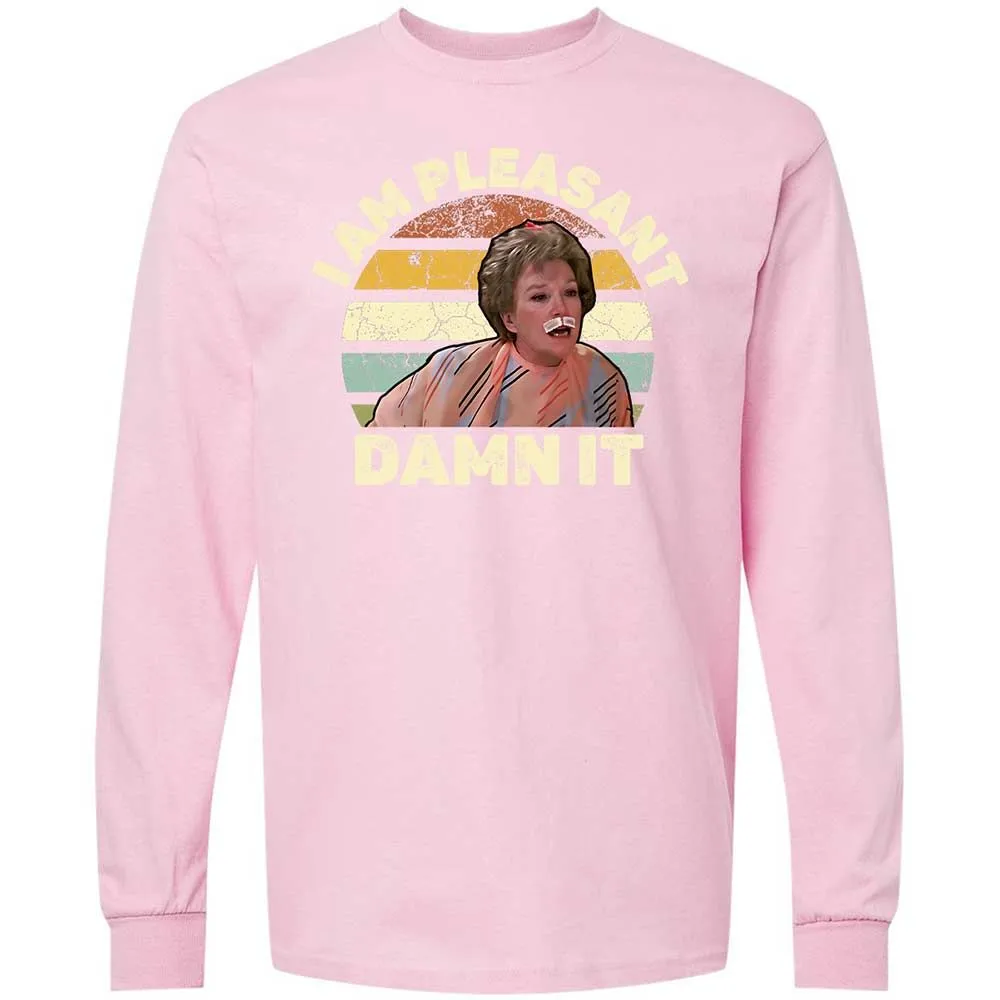 Long Sleeve T-Shirt - RRKHJFH3 - Light Pink - 16