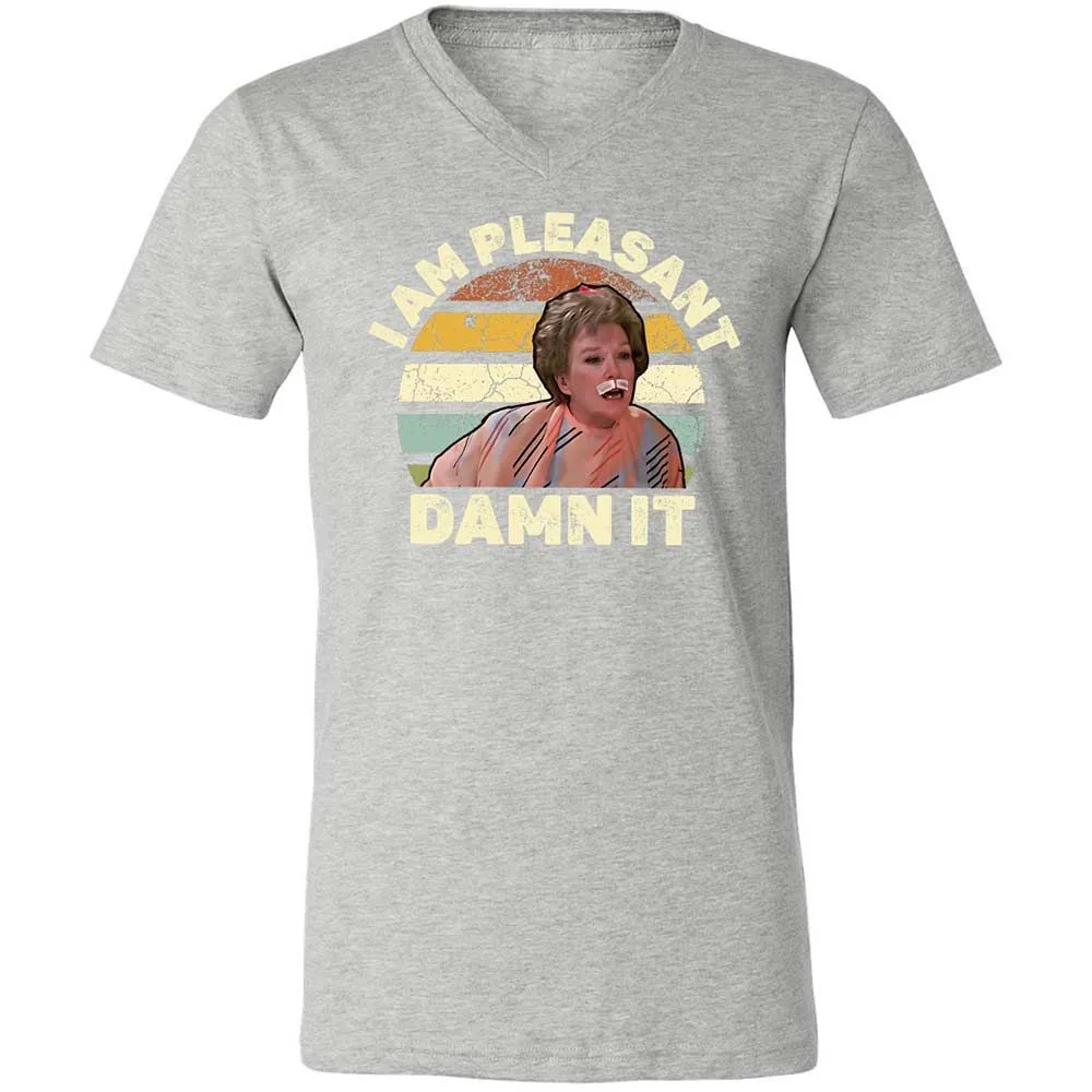 Unisex V-Neck T-Shirt - 3HQT4FBZ - Athletic Heather - 15