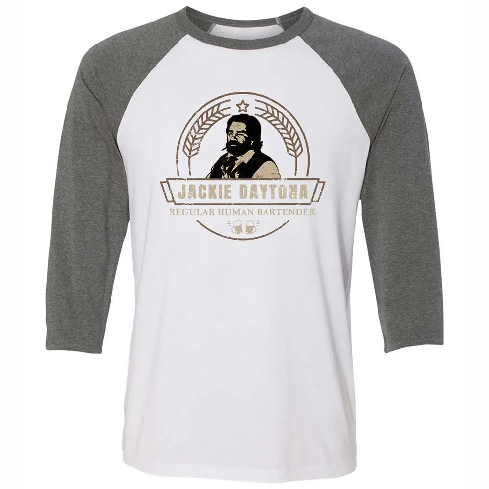 Unisex 3/4 Baseball Tee - M11R7YN3 - White/Deep Heather - 11