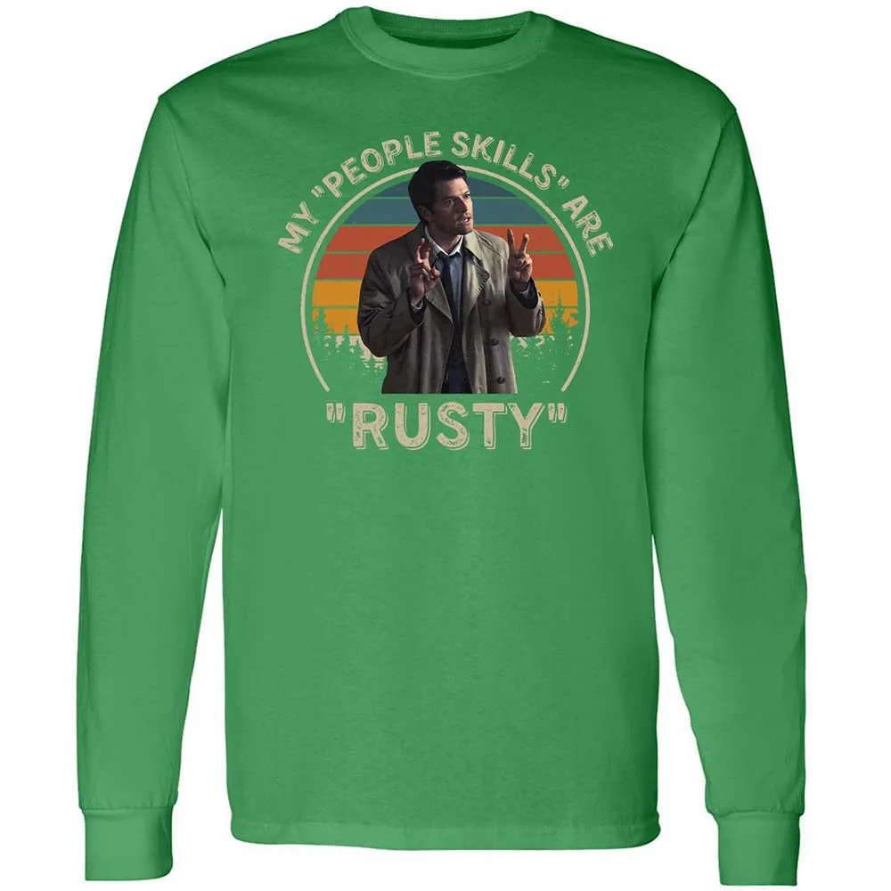 Long Sleeve T-Shirt - SK8UPJGN - Irish Green - 10