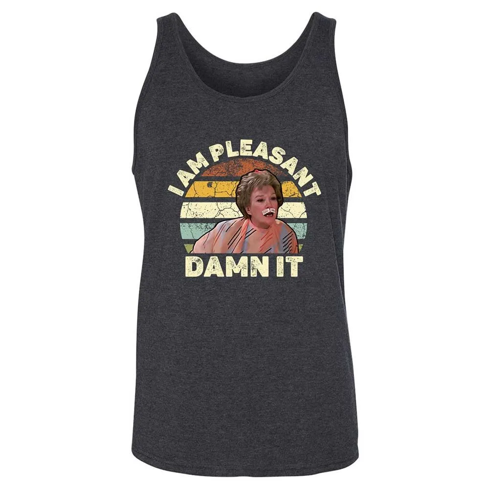Unisex Jersey Tank - WDMECCHN - Dark Grey Heather - 5