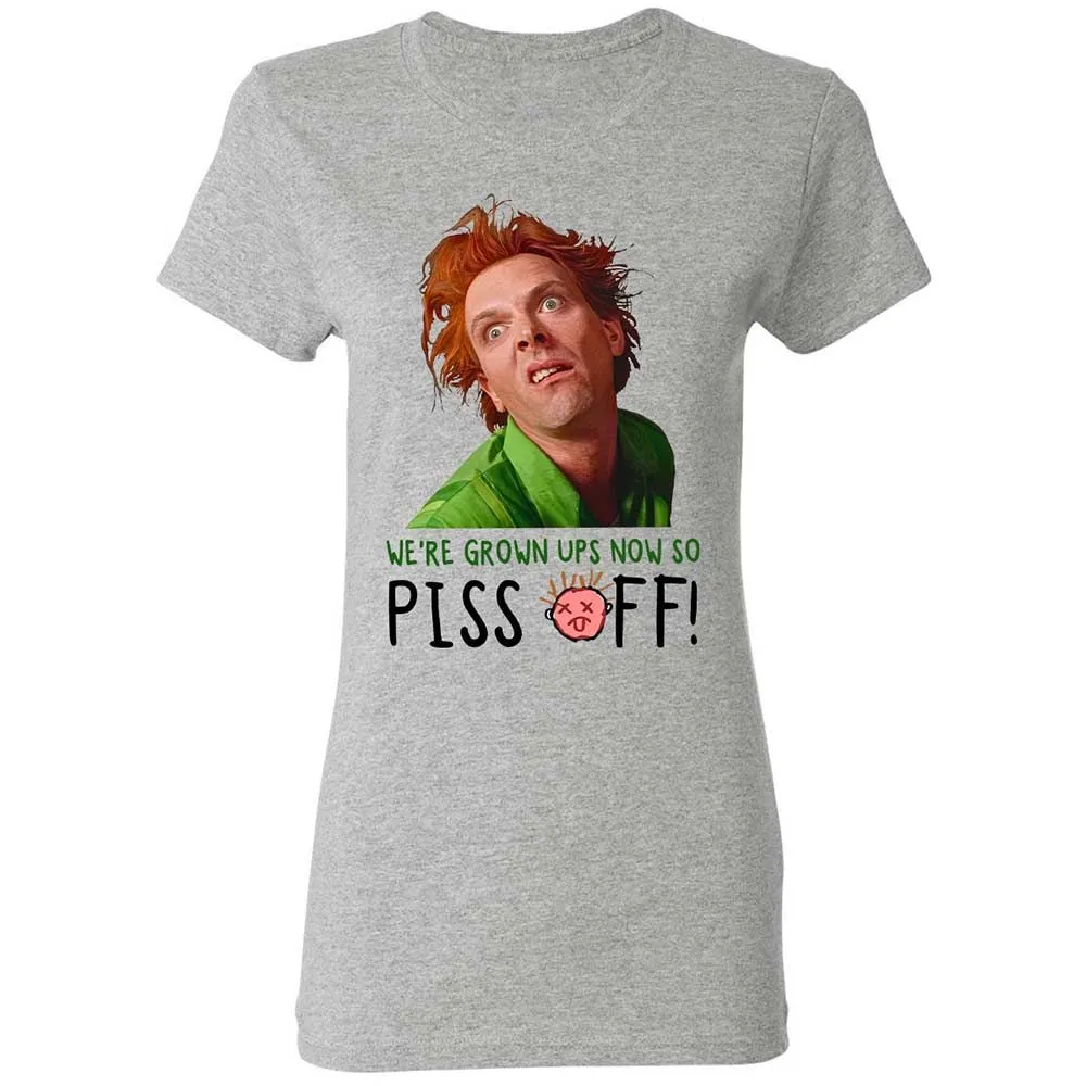 We're Grown Ups Now So Piss Off - Sport Grey - 2