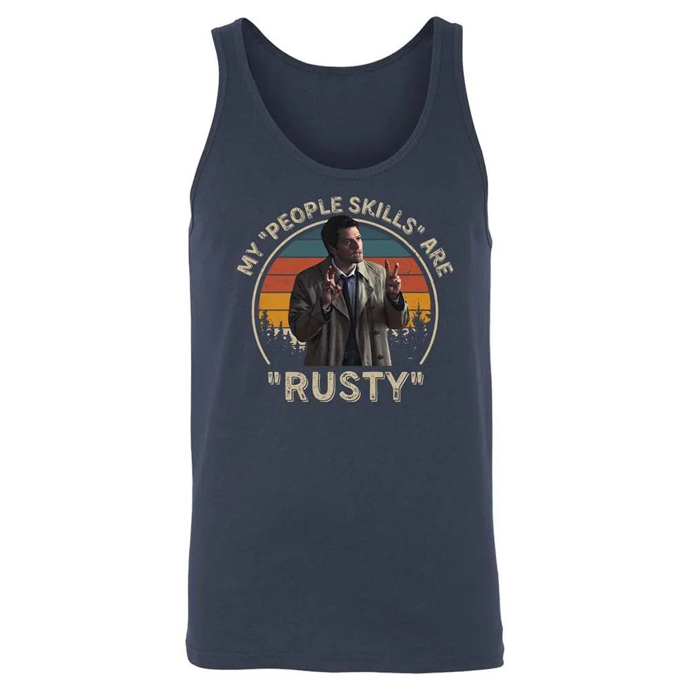 Unisex Jersey Tank - 9TUNH29H - Navy - 2