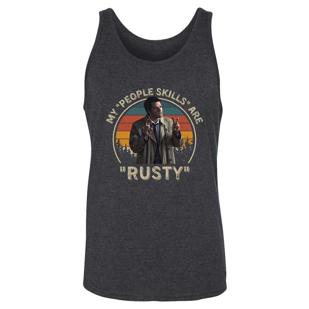 Unisex Jersey Tank - 9TUNH29H - Dark Grey Heather - 5