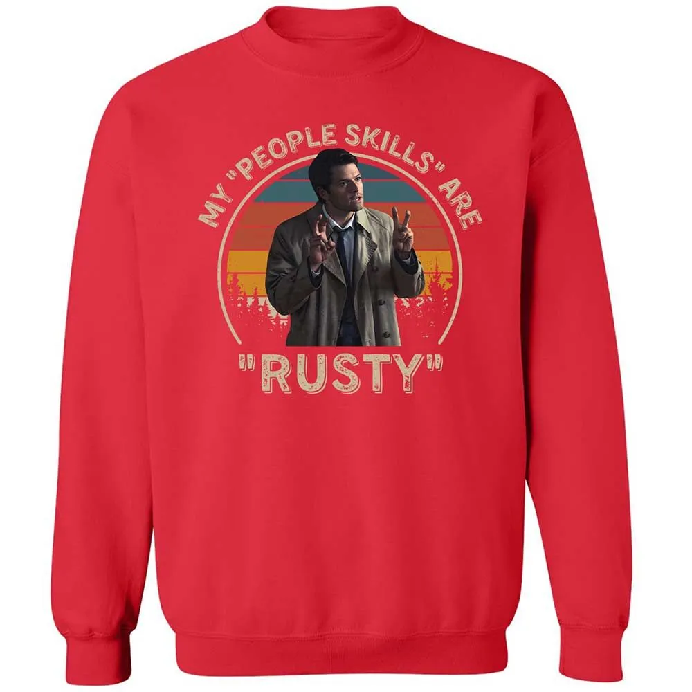 Classic Unisex Sweatshirt - R6PN7B9B - Red - 10