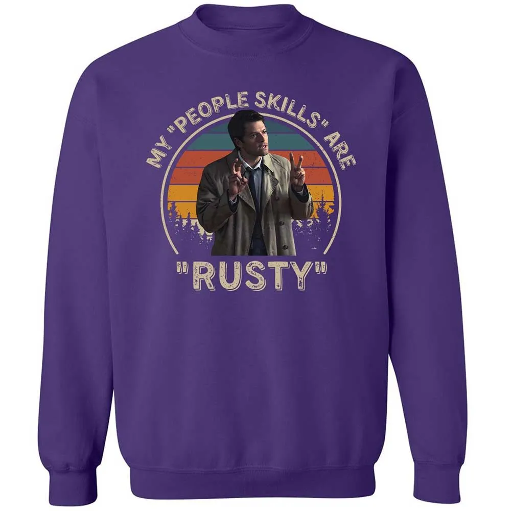 Classic Unisex Sweatshirt - R6PN7B9B - Purple - 11