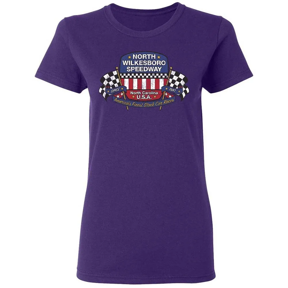 Women's T-Shirt - P3KA83AL - Purple - 11