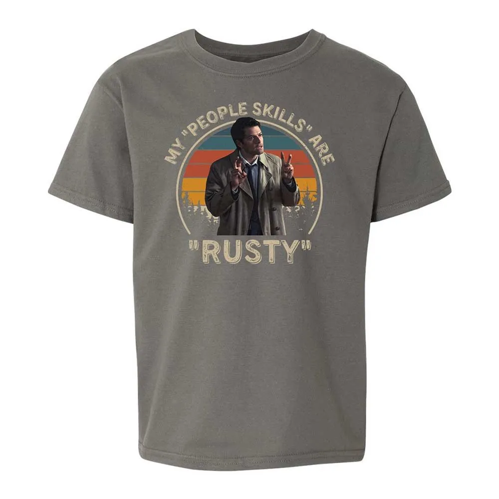 Kids T-Shirt - 3EZ9B1VZ - Charcoal - 11