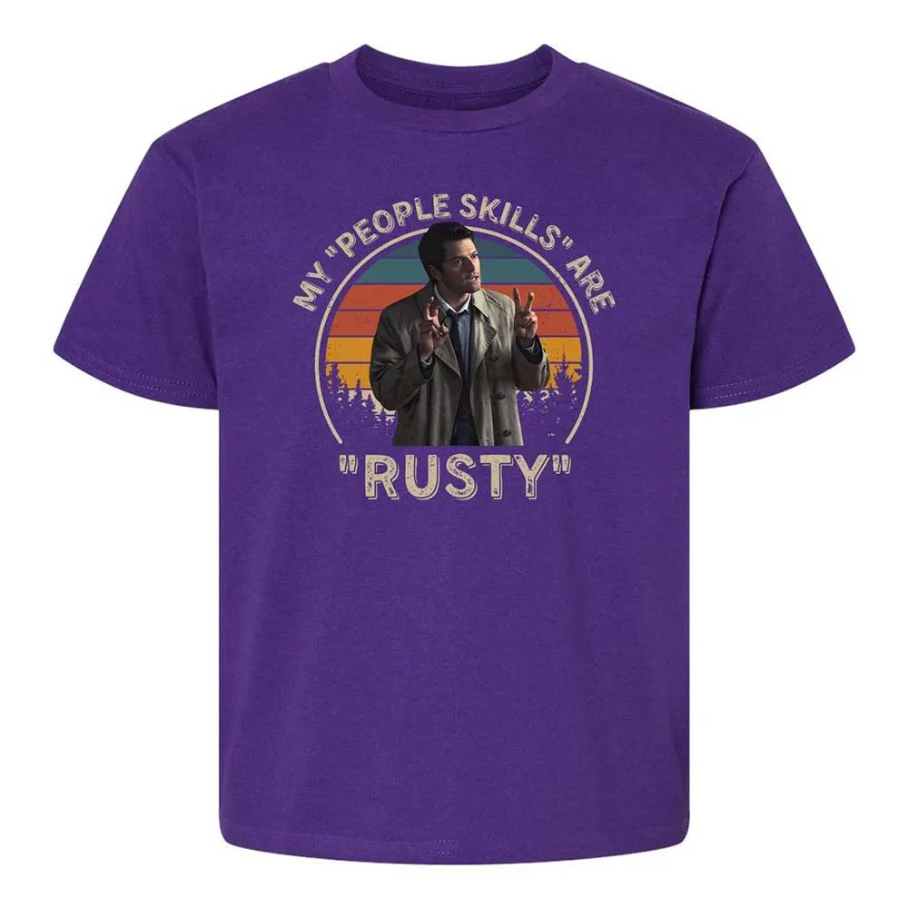 Kids T-Shirt - 3EZ9B1VZ - Purple - 17