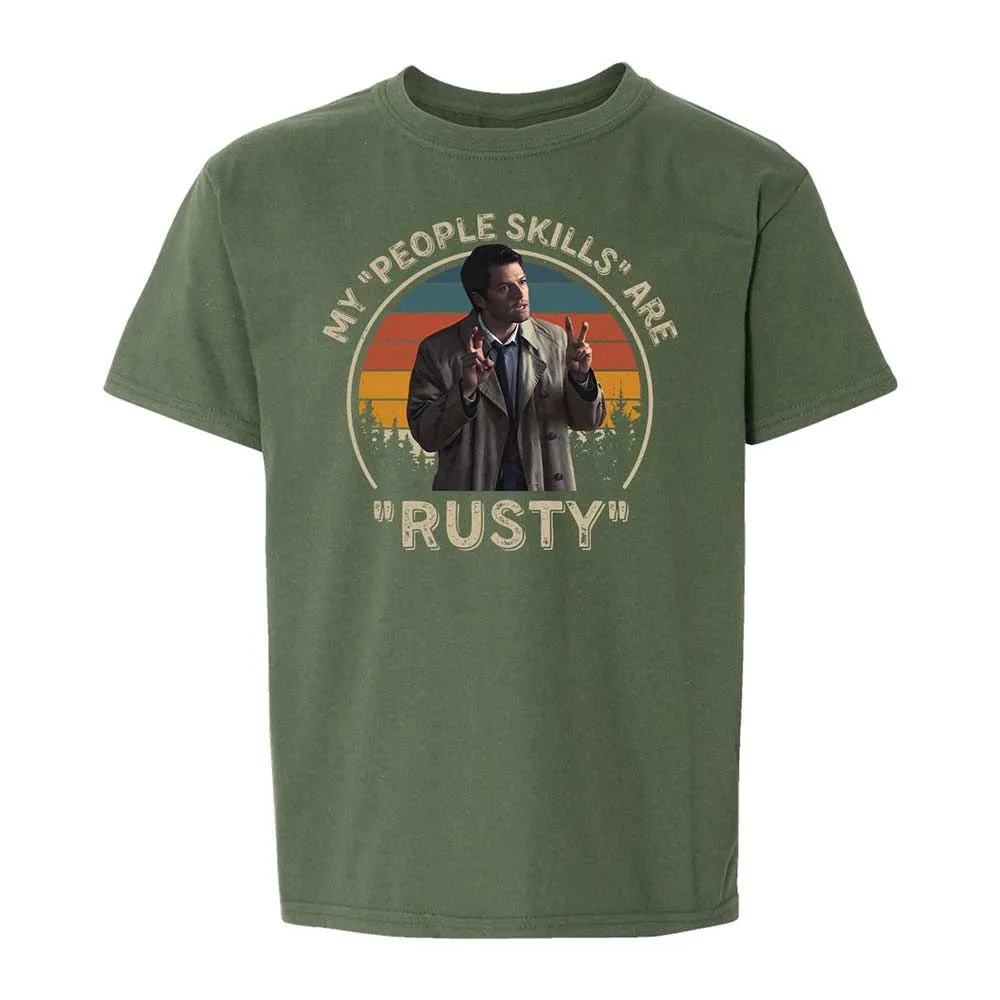 Kids T-Shirt - 3EZ9B1VZ - Military Green - 19