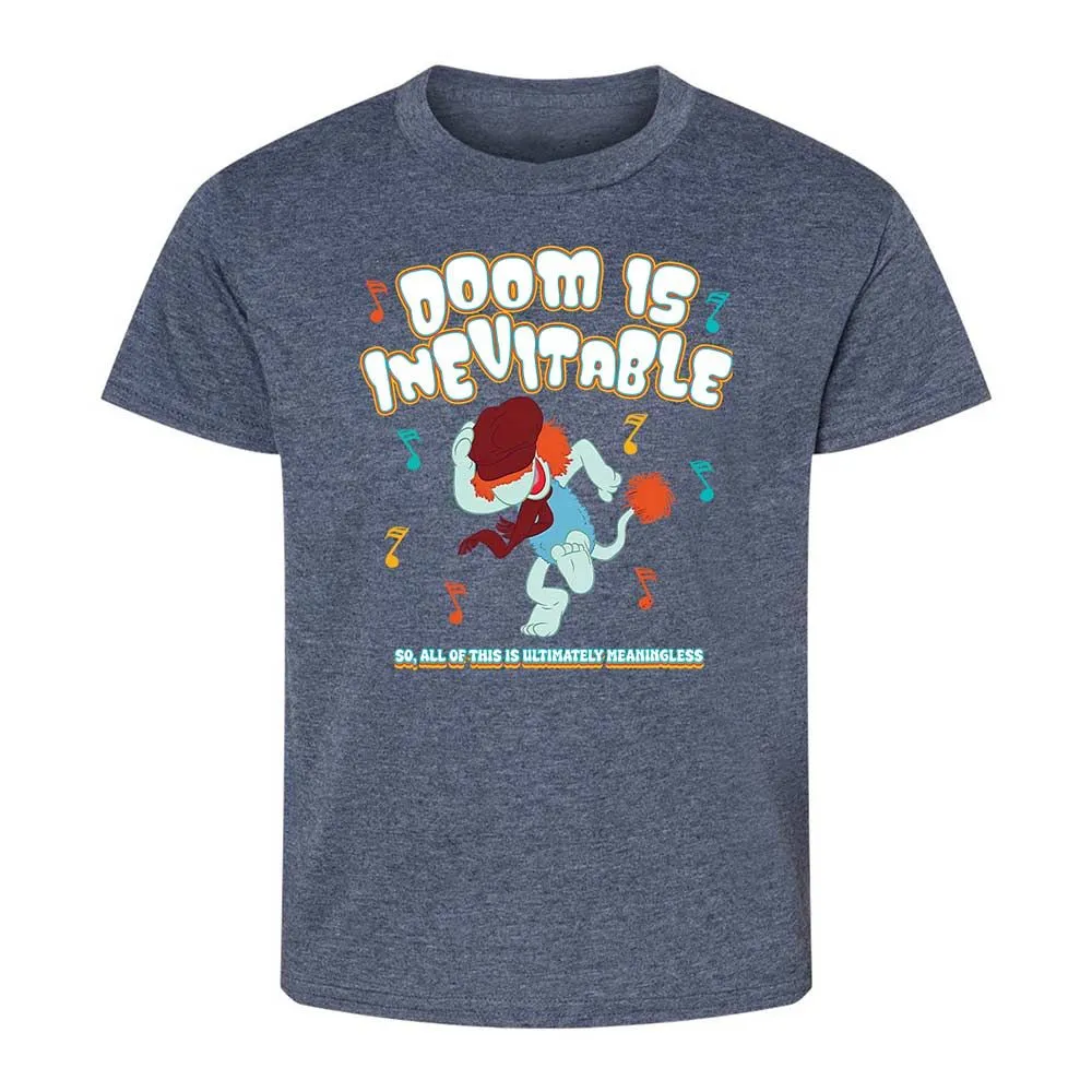 Kids T-Shirt - 61W7A38N - Heather Navy - 9