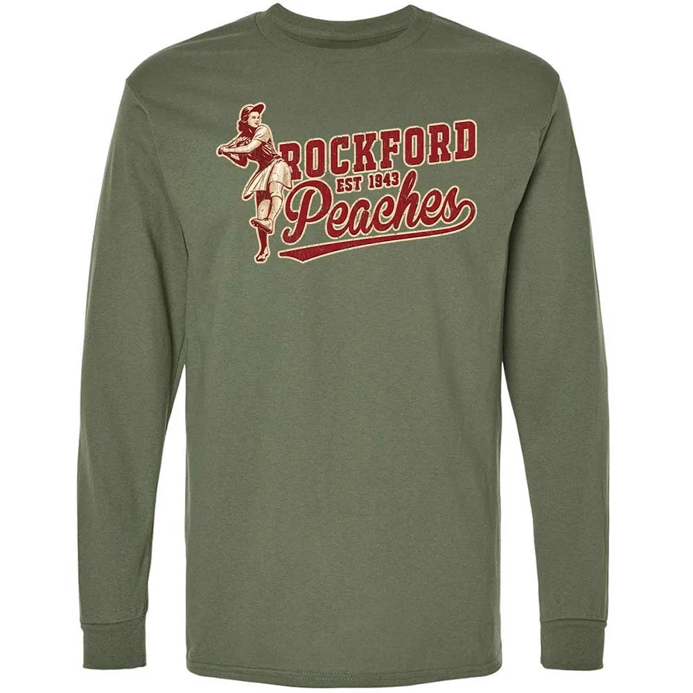 Long Sleeve T-Shirt - DKHTC3UW - Military Green - 9