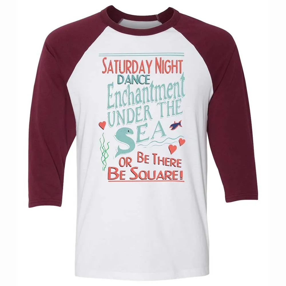 Enchantment Under the Sea Dance - White/Maroon - 7