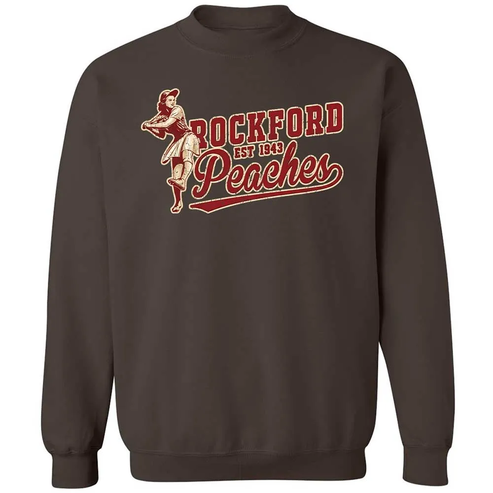 Classic Unisex Sweatshirt - DXUYWJ7Y - Dark Chocolate - 4