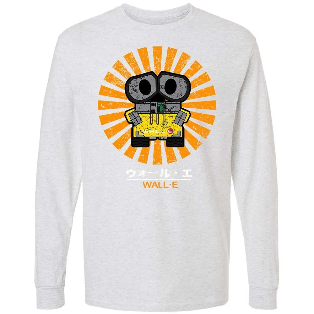 Long Sleeve T-Shirt - 9616VJAC - Ash - 14