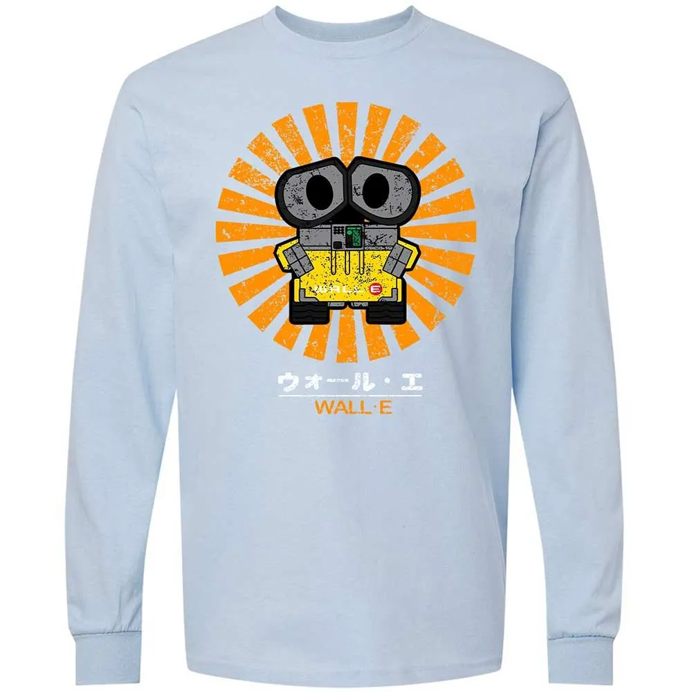 Long Sleeve T-Shirt - 9616VJAC - Light Blue - 18