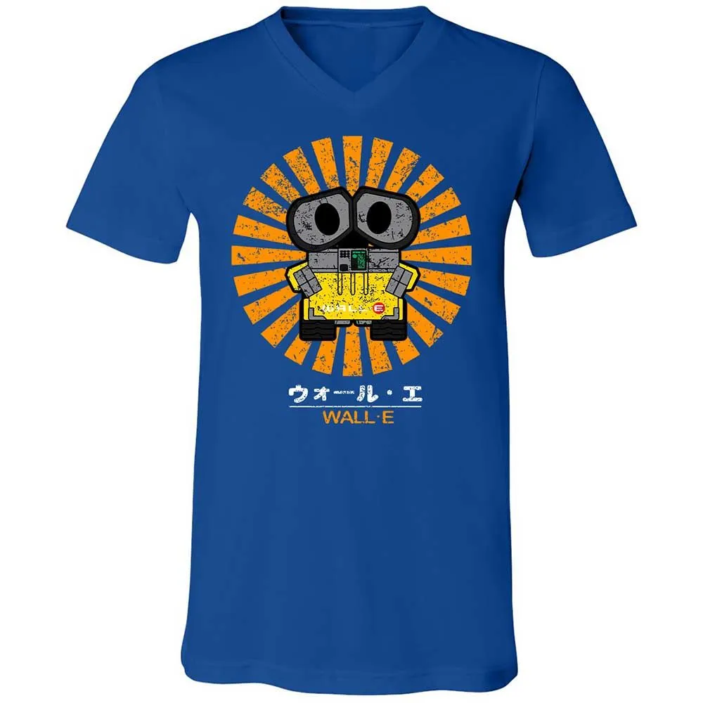 Unisex V-Neck T-Shirt - APSRELKE - True Royal - 4