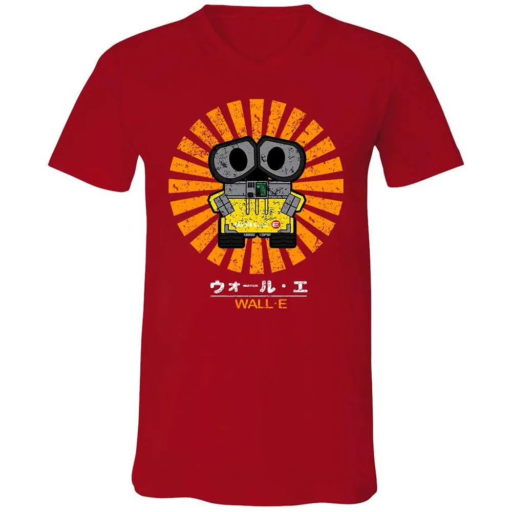 Unisex V-Neck T-Shirt - APSRELKE - Red - 6