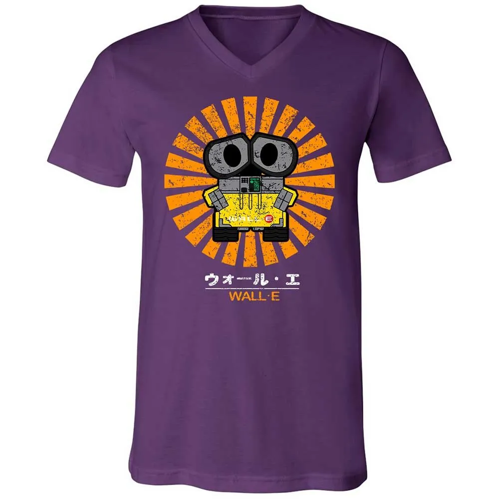Unisex V-Neck T-Shirt - APSRELKE - Team Purple - 10