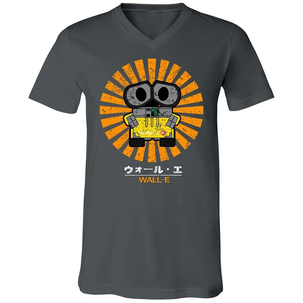 Unisex V-Neck T-Shirt - APSRELKE - Asphalt - 13