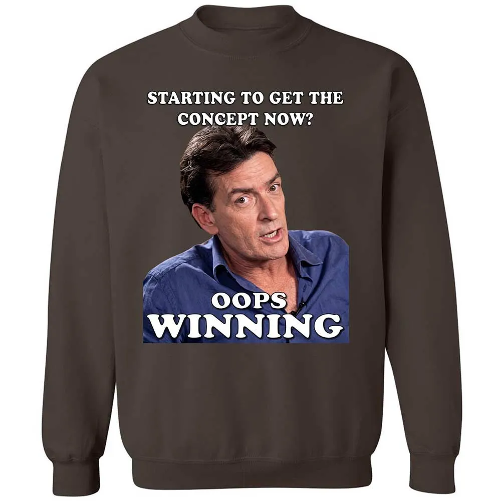 Classic Unisex Sweatshirt - 2KQZ39M4 - Dark Chocolate - 4