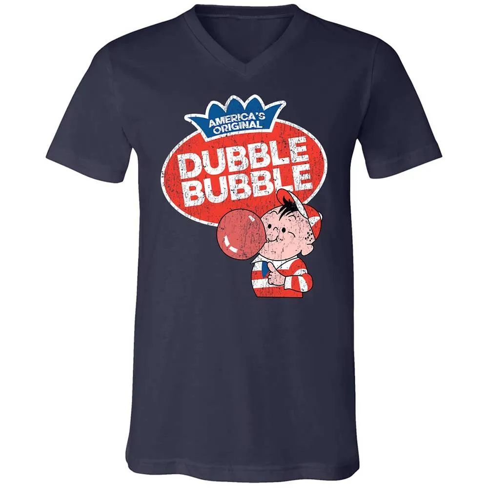Unisex V-Neck T-Shirt - L2UQU8S7 - Navy - 2