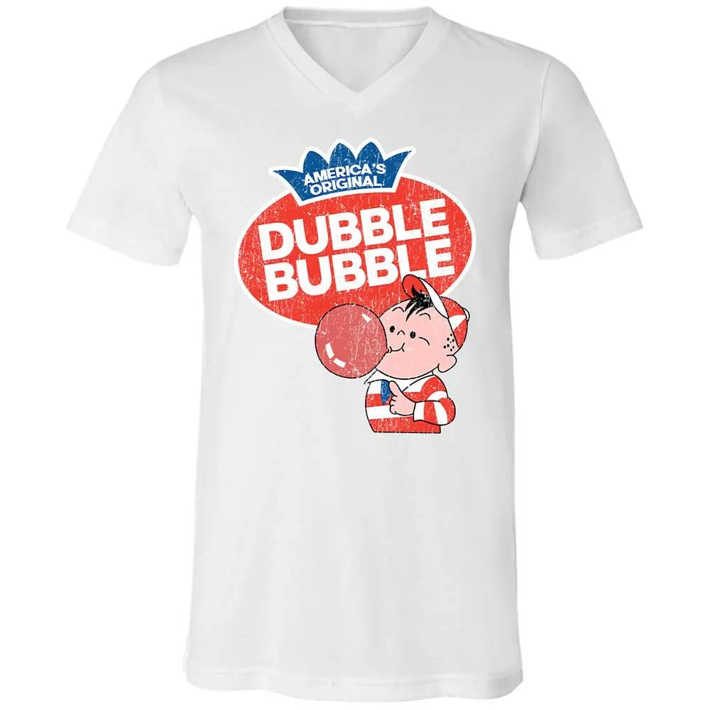 Unisex V-Neck T-Shirt - L2UQU8S7 - White - 16