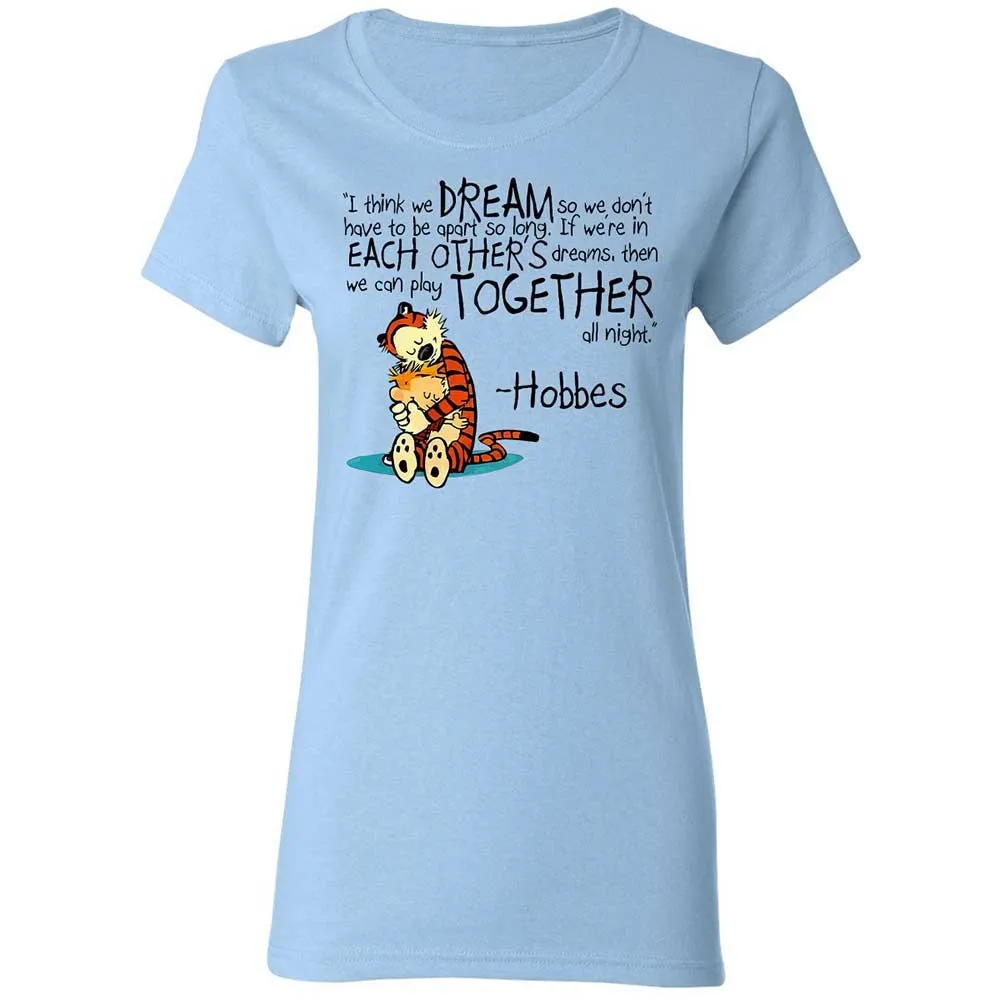 Calvin Hobbes Dreams - Light Blue - 6