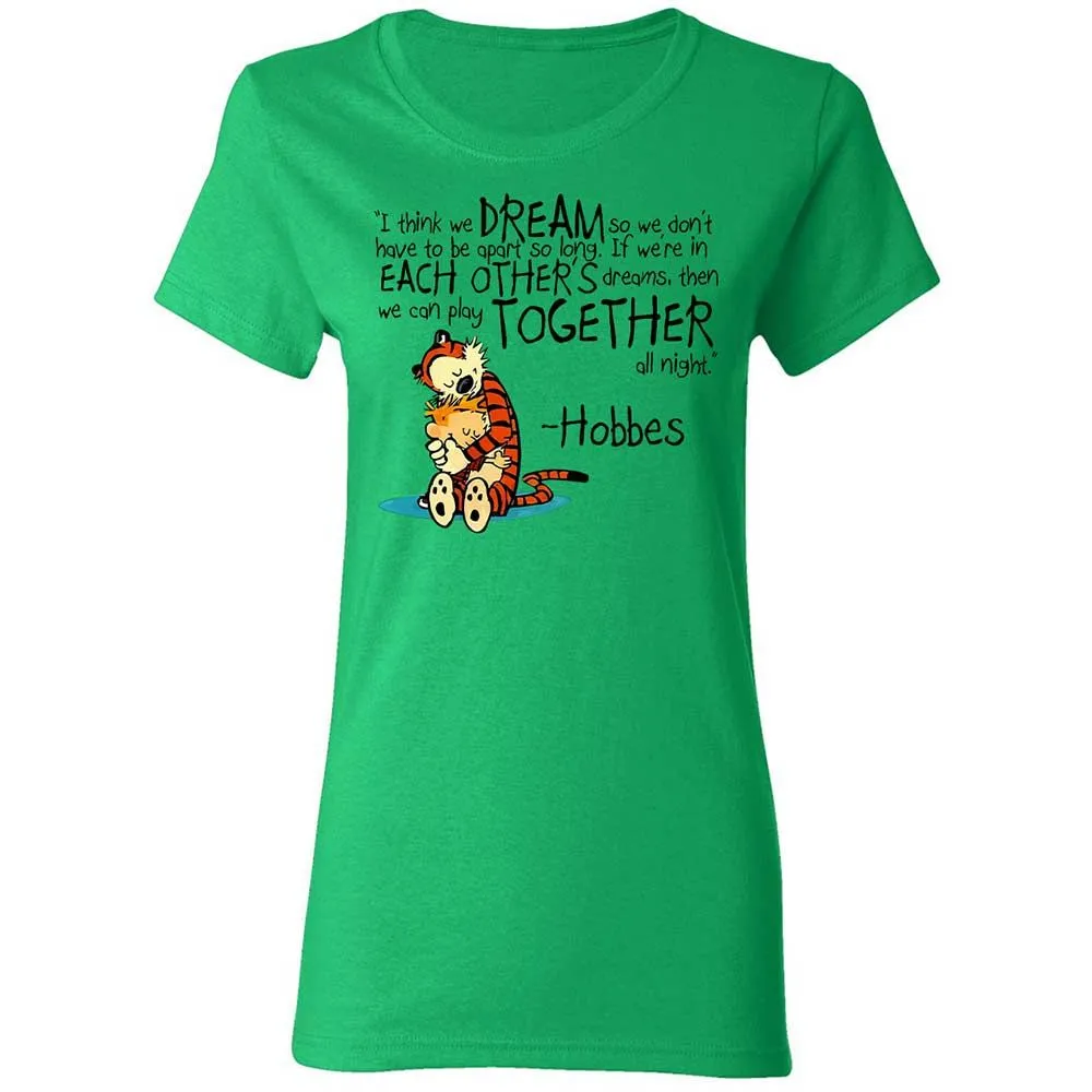 Calvin Hobbes Dreams - Irish Green - 8