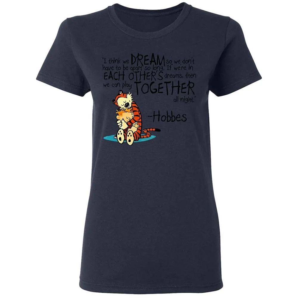 Calvin Hobbes Dreams - Navy - 14