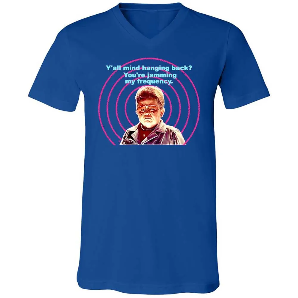 Unisex V-Neck T-Shirt - 1Q3HU76H - True Royal - 4