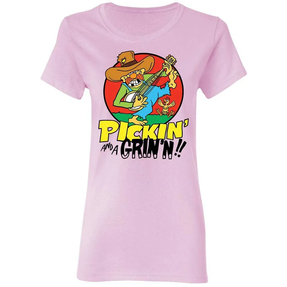 Pickin' and a Grinnin - Light Pink - 3