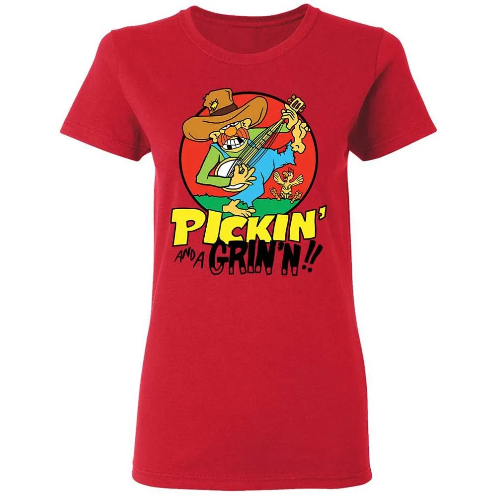 Pickin' and a Grinnin - Red - 9