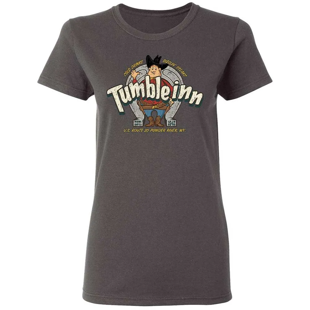 Women's T-Shirt - Q8Z72UZW - Charcoal - 4