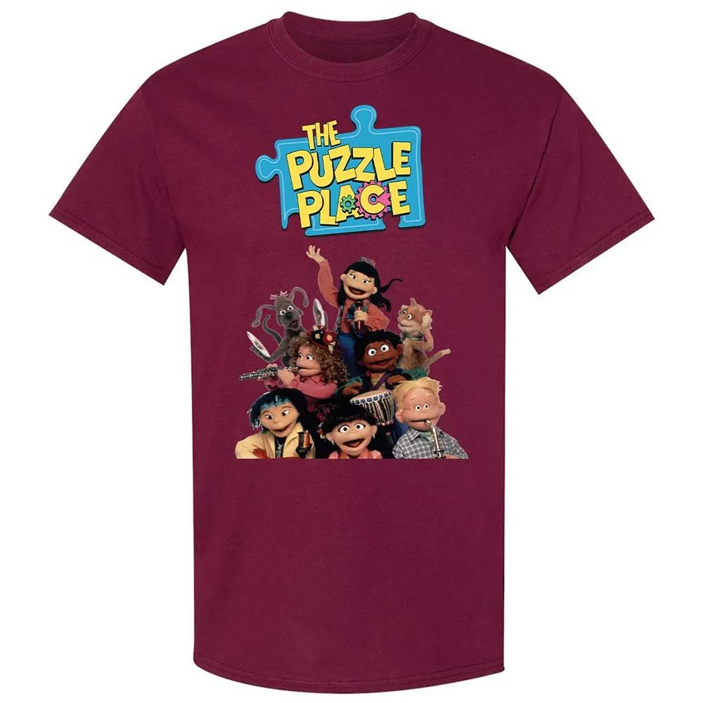 The Puzzle Place - Maroon - 21