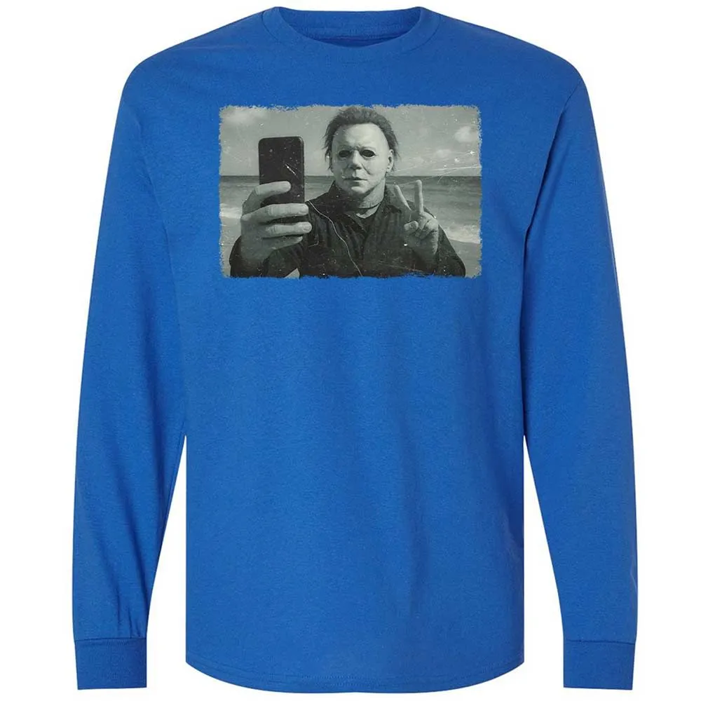 Long Sleeve T-Shirt - TH3LNP1J - Royal - 3