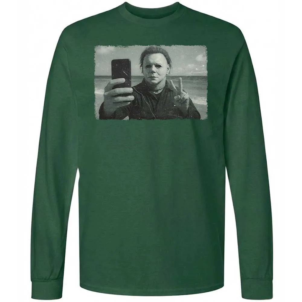 Long Sleeve T-Shirt - TH3LNP1J - Forest Green - 4