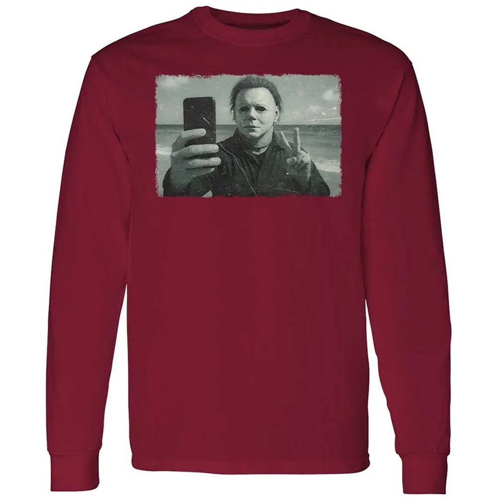 Long Sleeve T-Shirt - TH3LNP1J - Cardinal Red - 7