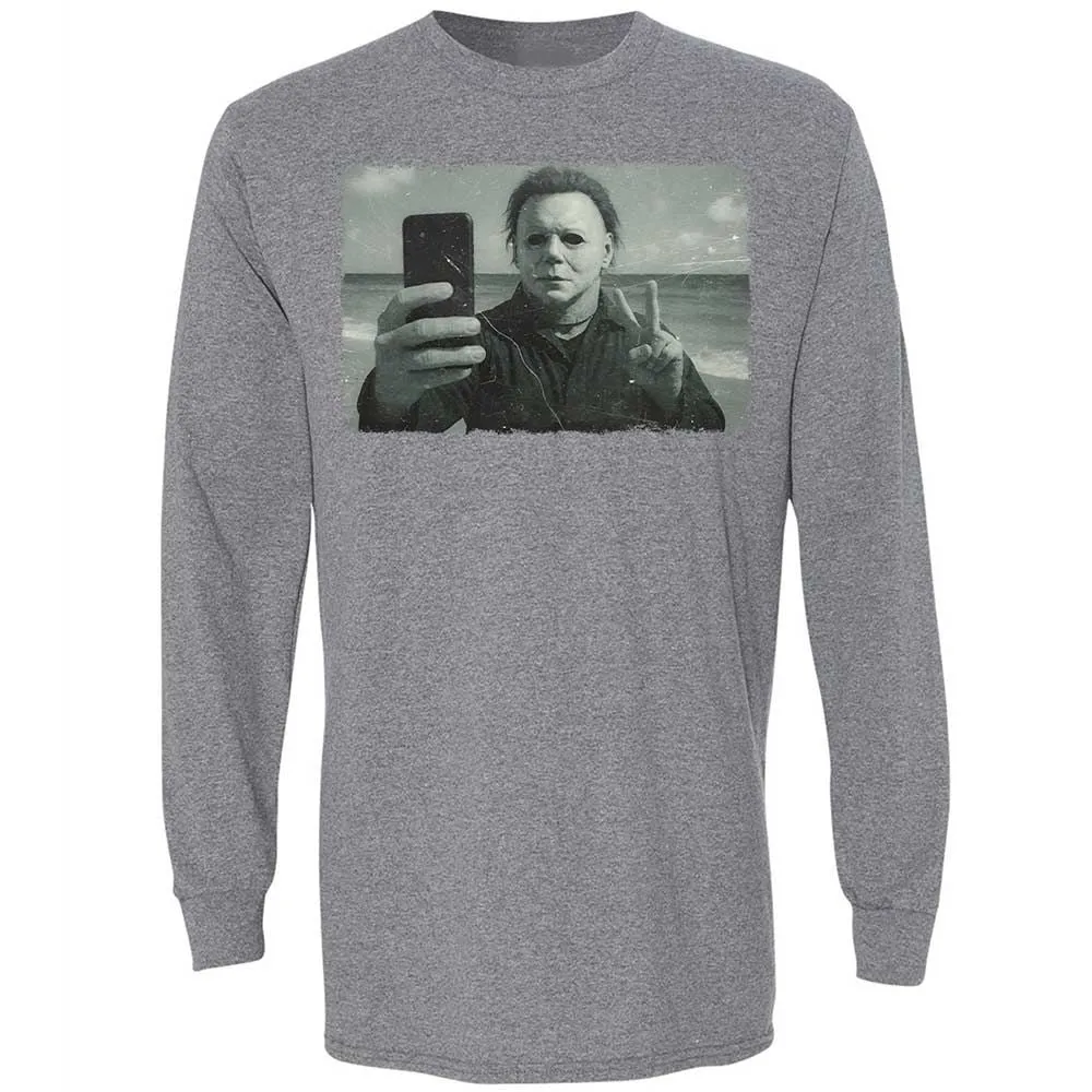 Long Sleeve T-Shirt - TH3LNP1J - Graphite Heather - 8