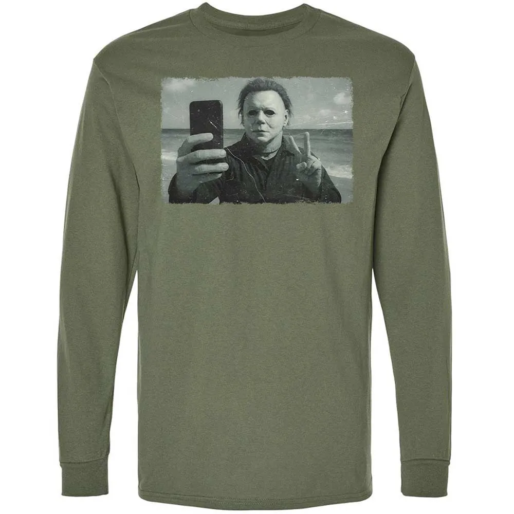 Long Sleeve T-Shirt - TH3LNP1J - Military Green - 9