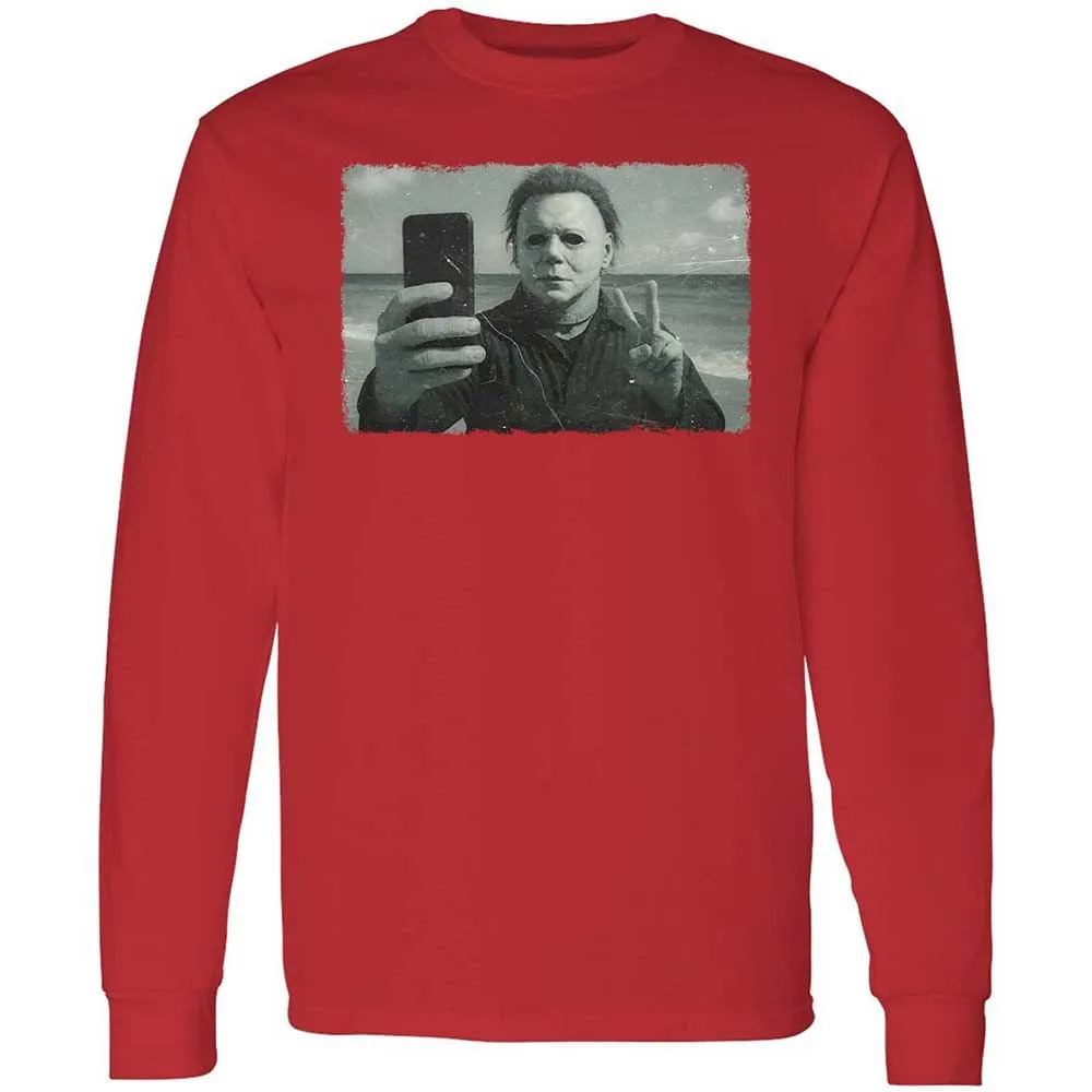 Long Sleeve T-Shirt - TH3LNP1J - Red - 11