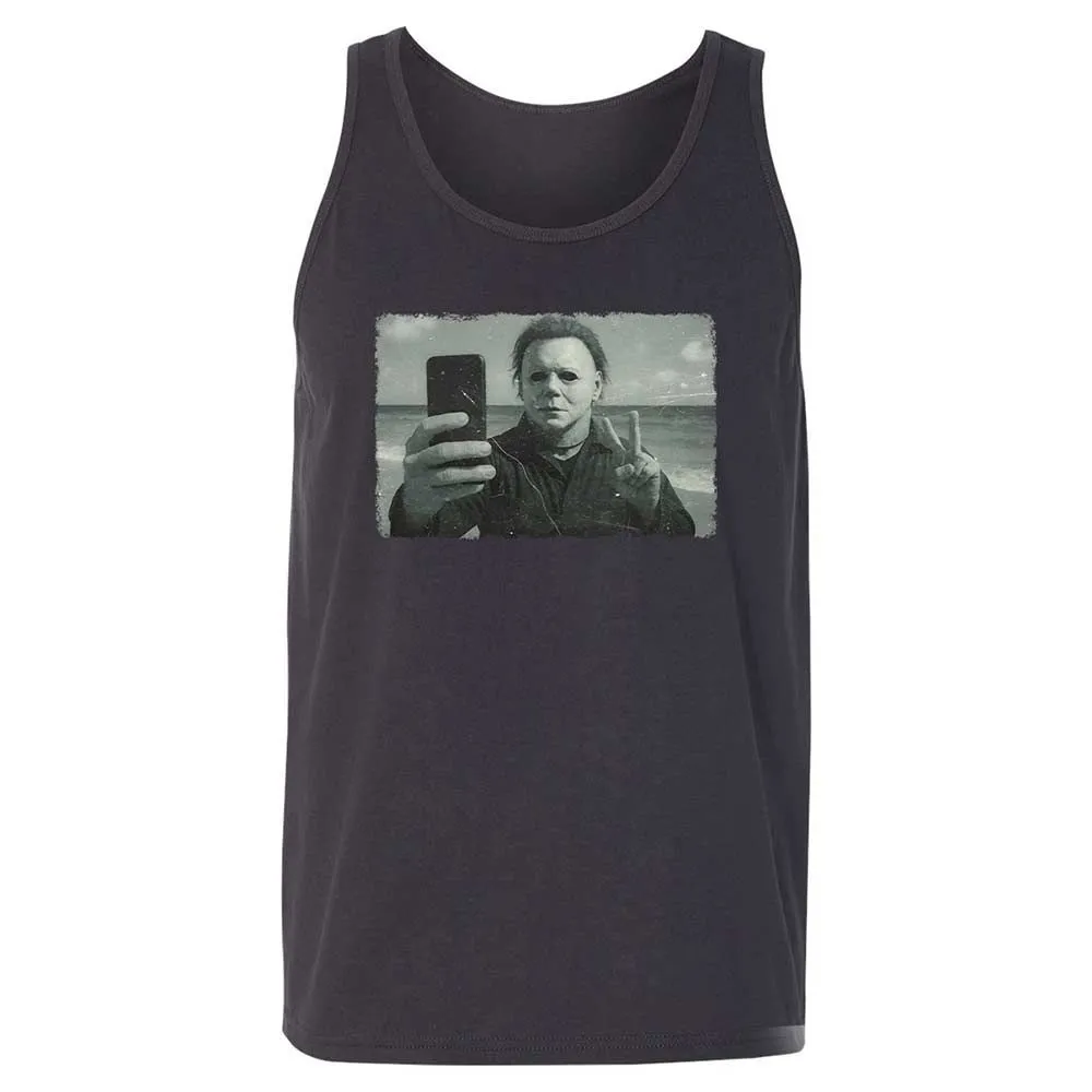 Unisex Jersey Tank - 5H7LN5U5 - Dark Grey - 4