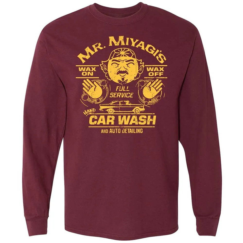 Long Sleeve T-Shirt - 3BQKR198 - Maroon - 6