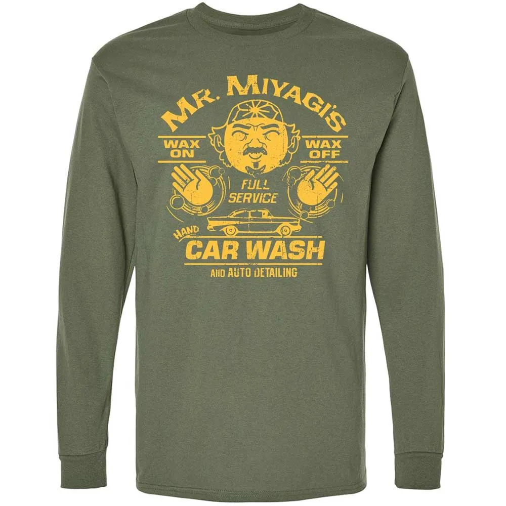 Long Sleeve T-Shirt - 3BQKR198 - Military Green - 9
