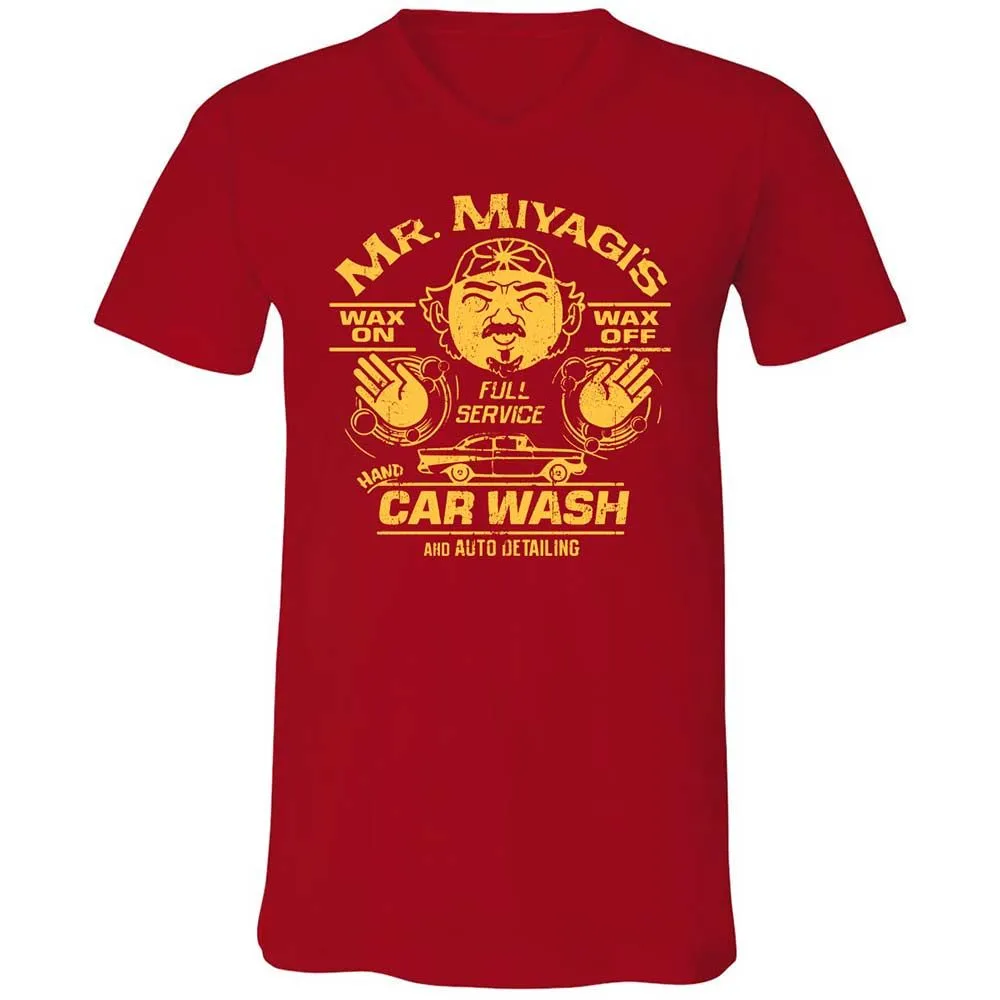 Unisex V-Neck T-Shirt - SJRBML2E - Red - 6